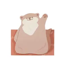 Kutsuwa Waving Animal Sticky Note