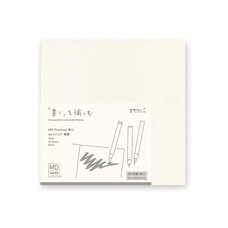 Midori MD Notebook Cotton A5 Square Thick Blank 141 gsm