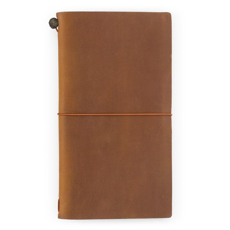 Midori Regular Size Camel Traveler's Notebook