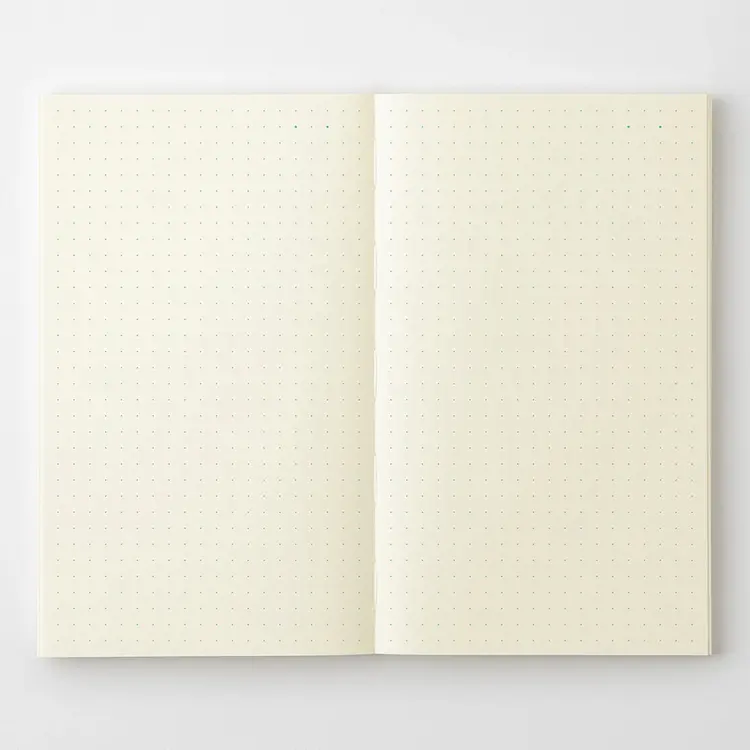 Midori MD Notebook B6 Slim Dot Grid English Caption