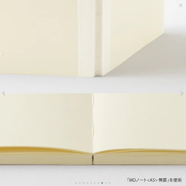 Midori MD Notebook B6 Slim Blank English Caption