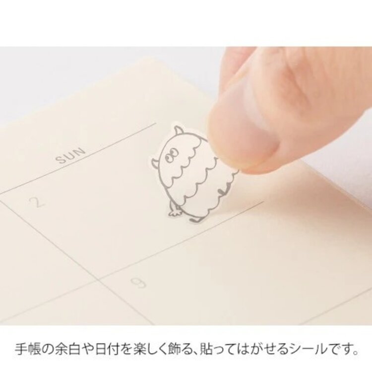 Midori STICKER 2591 CHAT MONSTERS