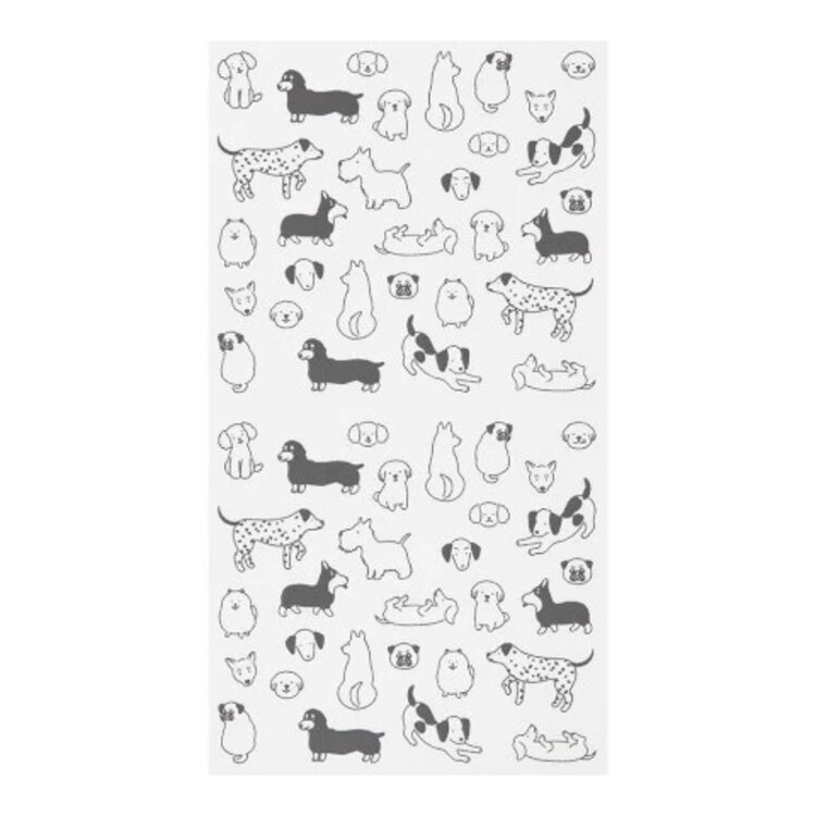 Midori STICKER 2592 CHAT DOGS