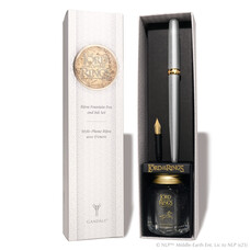 Ferris Wheel Press Lord of the Rings Ferris Wheel Press - Silver Fountain Pen and Ink Set: Gandalf