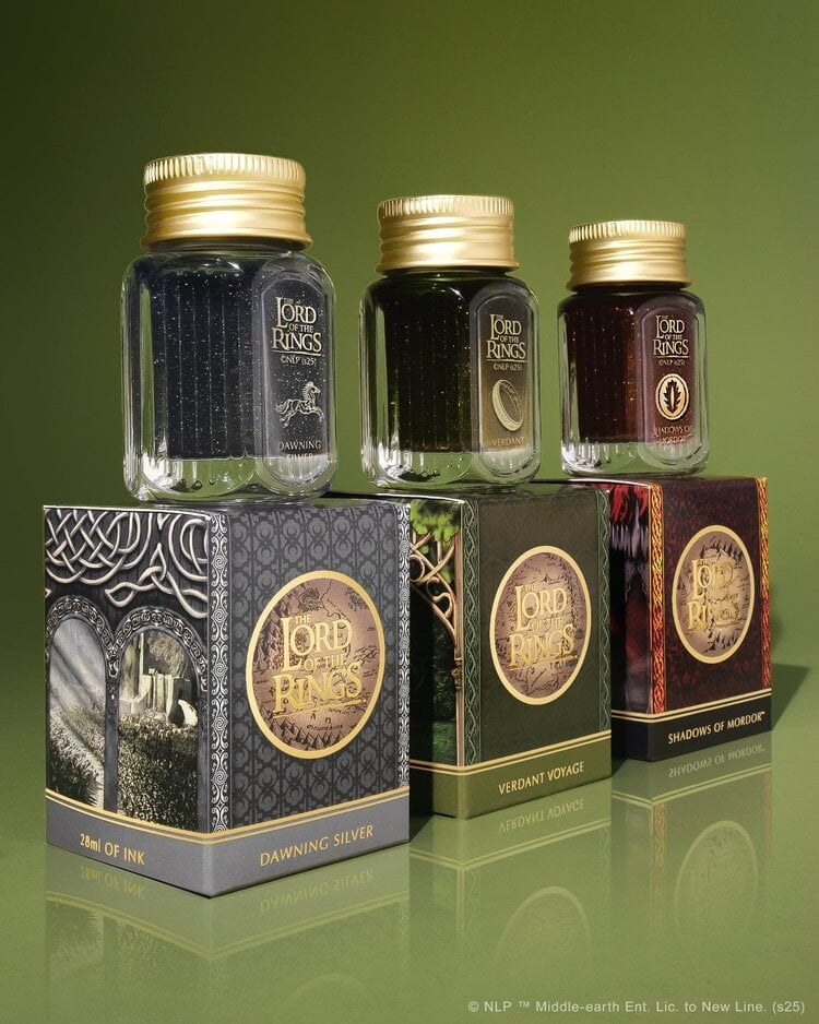 Ferris Wheel Press Lord of the Rings Fountain Pen Inks 10ml and 28ml Bottles