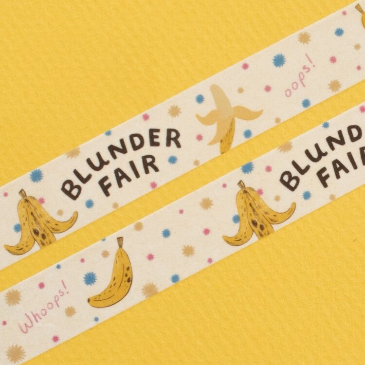 Wonder Fair Wonder Fair Blunder Fair Washi Tape