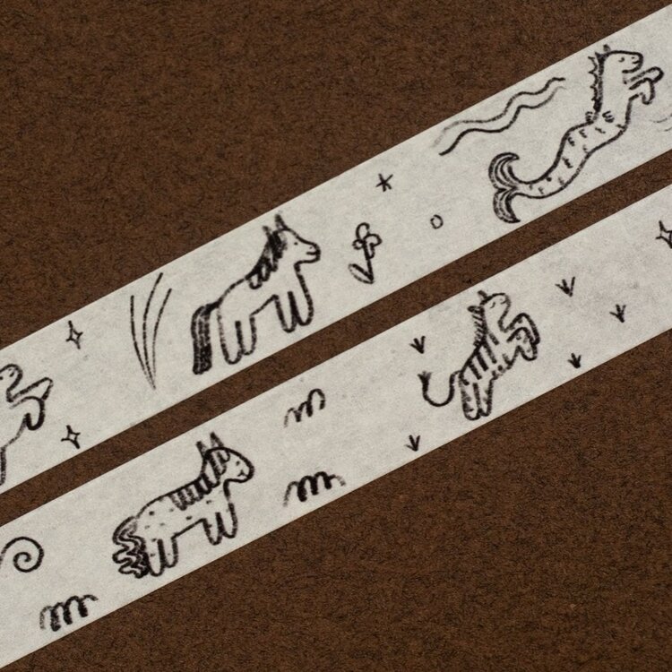 Wonder Fair Wonder Fair Pony Parade Washi Tape