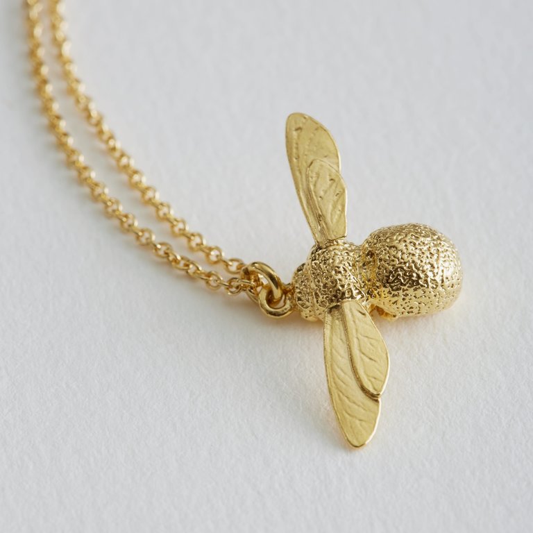 Alex Monroe Alex Monroe Baby Bee Necklace