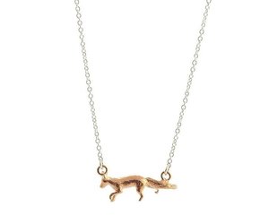 Alex monroe store fox necklace