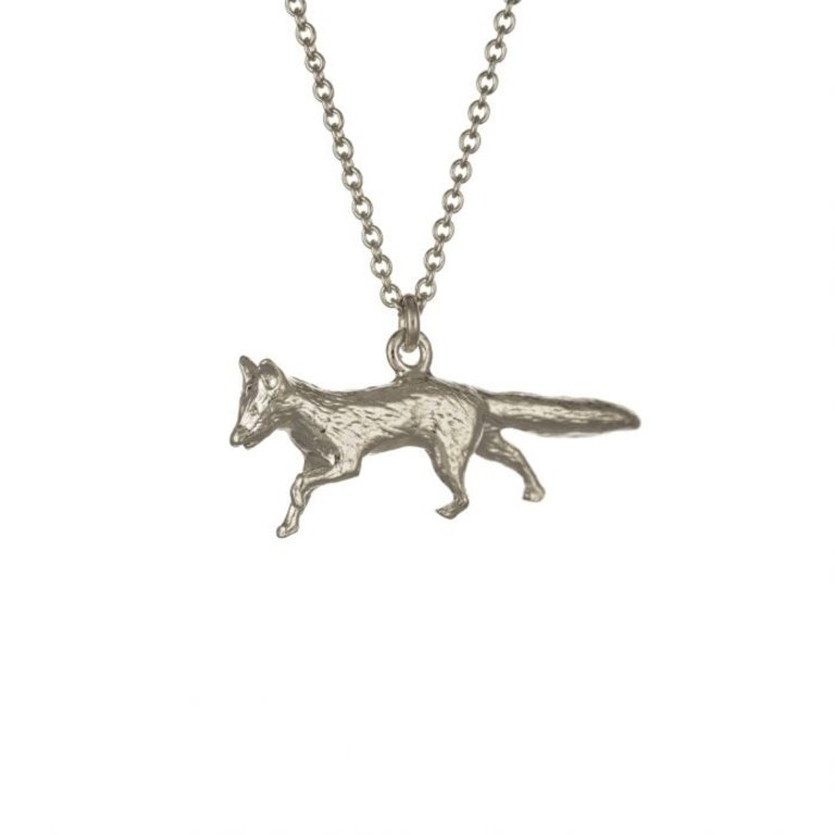 Alex Monroe Silver Prowling Fox Necklace – Allum & Sidaway