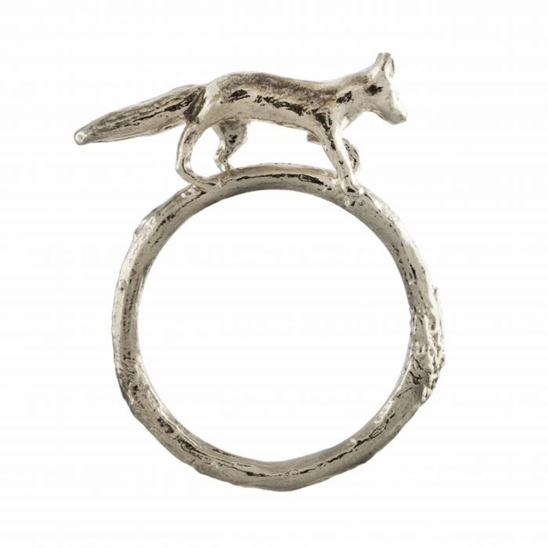 Alex Monroe Alex Monroe Prowling Fox Ring