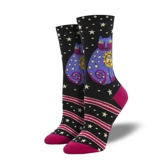 Women's Celestial Sun Cat Sock Women's Celestial Sun Cat Sock