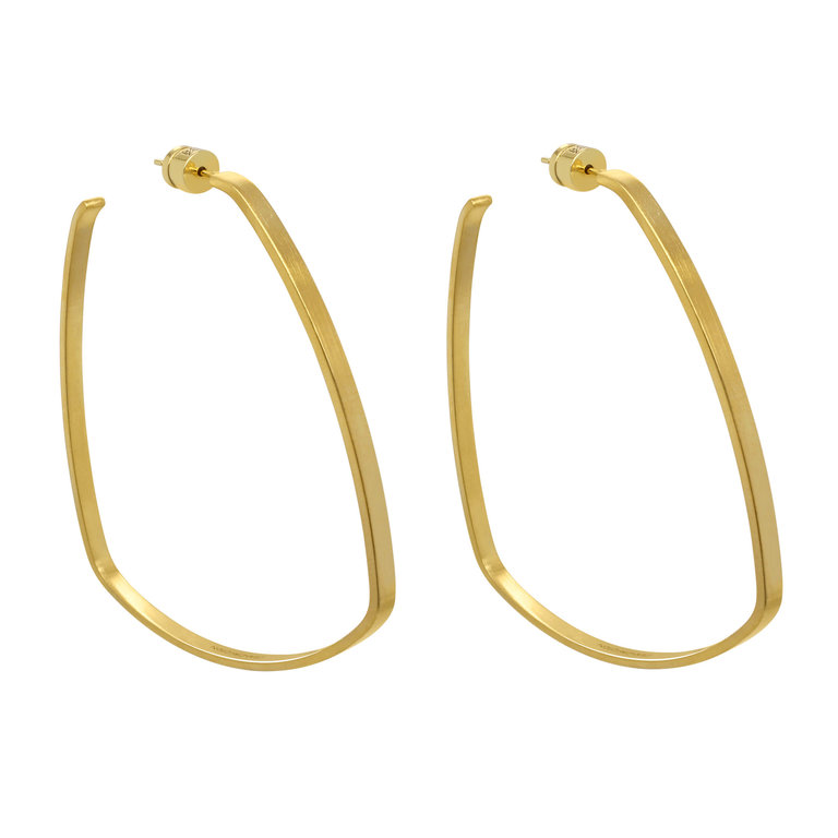 Dean Davidson Large Square Hoops