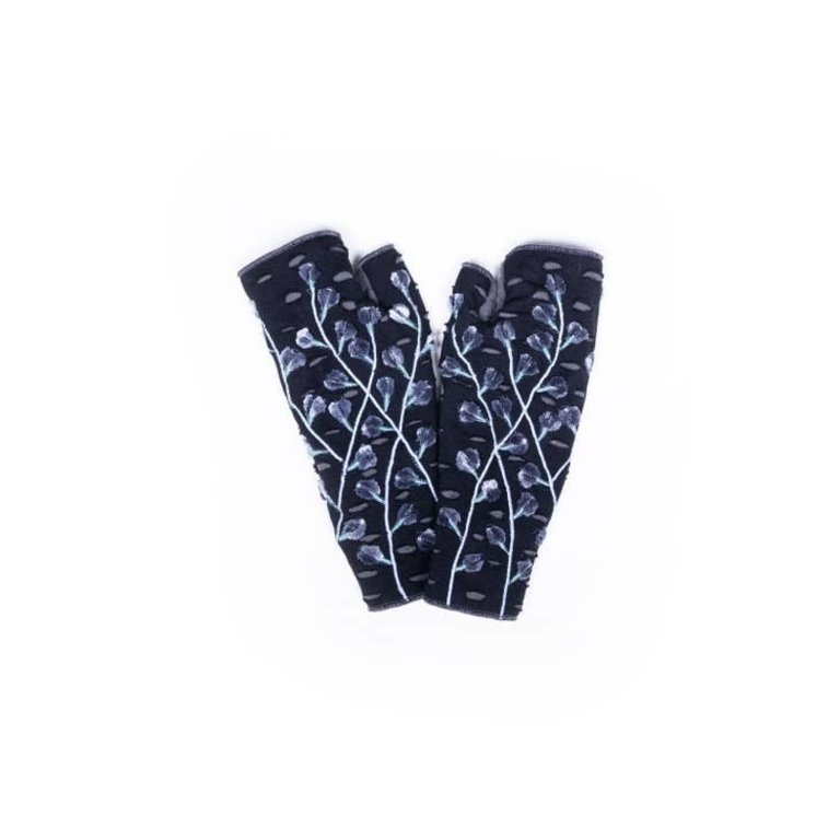 Rising Tide Azalea Fingerless Gloves