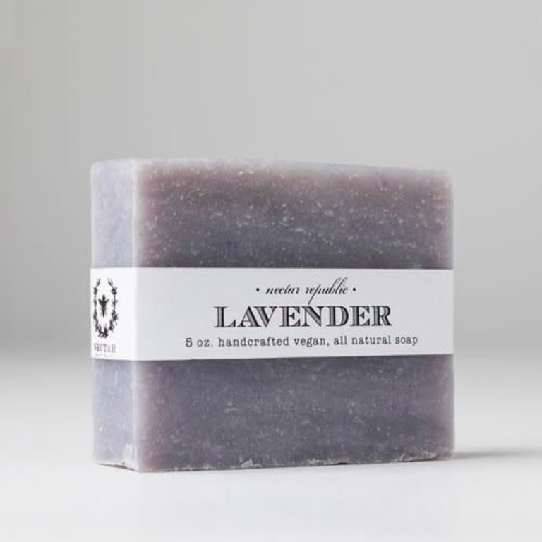 Nectar Republic Natural Lavender Bath Soap