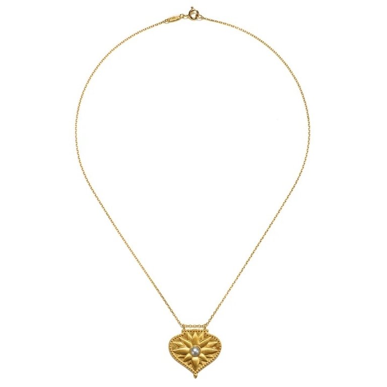 Satya Bridal Lotus Pearl Necklace