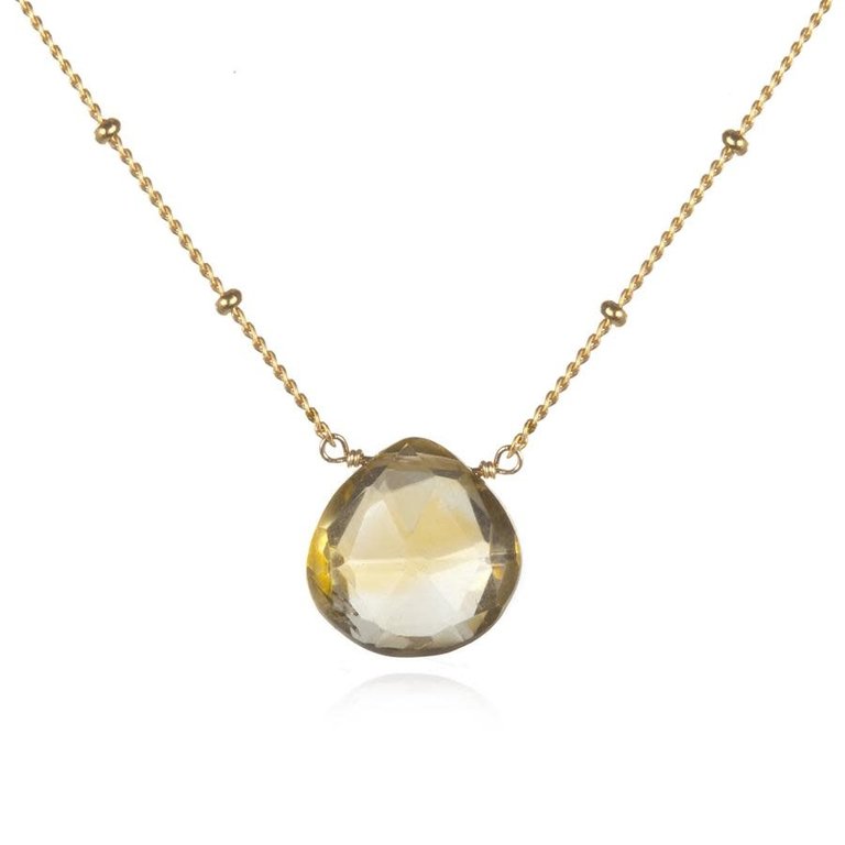 Satya Abundance Citrine Necklace