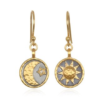 Satya Sun and Moon Earring