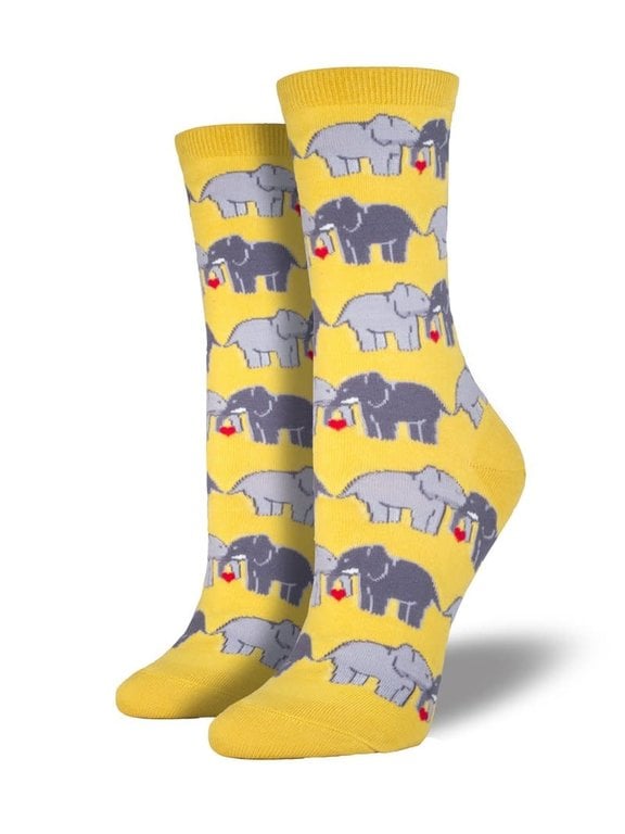 Socksmith Women's Elephant Love Socks