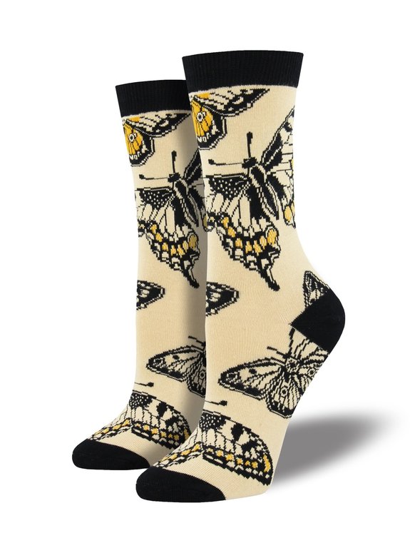 Socksmith Women's Butterflies Bamboo Socks