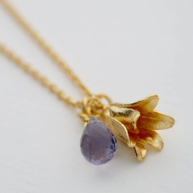Alex Monroe - Flying Swallow Necklace (Gold Plated Silver) - Armed &  Gorgeous - Handmade Jewellery UK