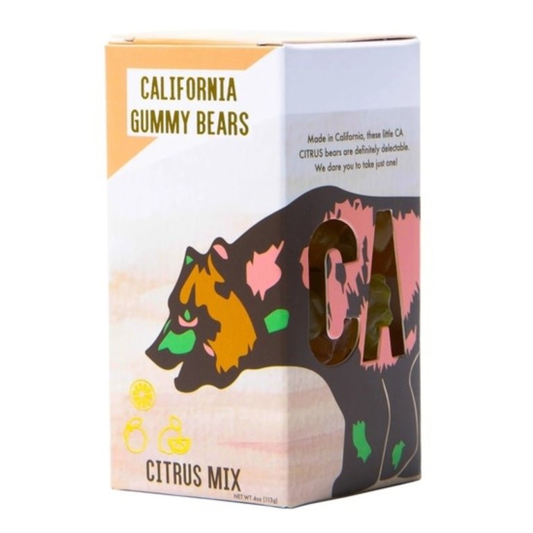 California Gummy Bears Organic Gummy Bears - Citrus Mix