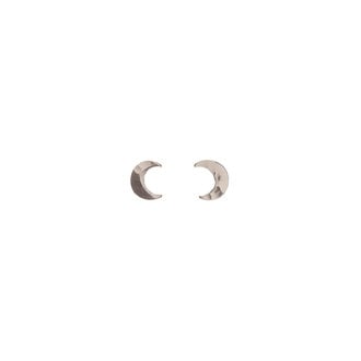 Kenda Kist Silver Tiny Moon Studs