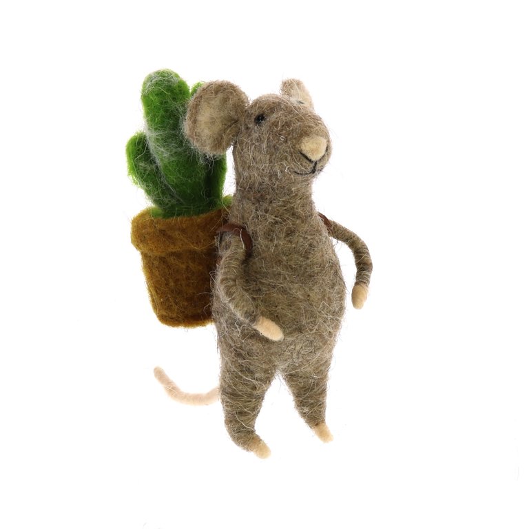 HomArt Mice with Succulents