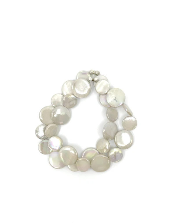 Sea Lily Mother of Pearl Bracelet