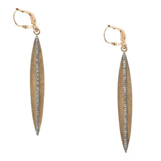La Vie Parisienne Stone Chanel Earring