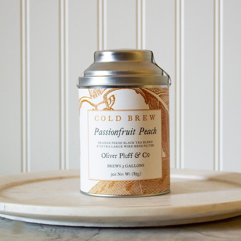 Oliver Pluff & Co Passionfruit Peach Cold Brew