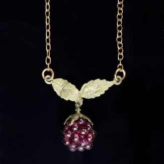 Michael Michaud Raspberry Necklace