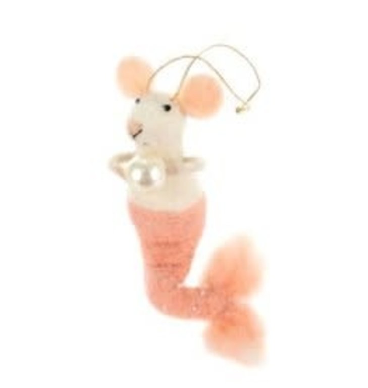 Indaba Indaba 5-5090 Pink Mermaid Mouse Oranament