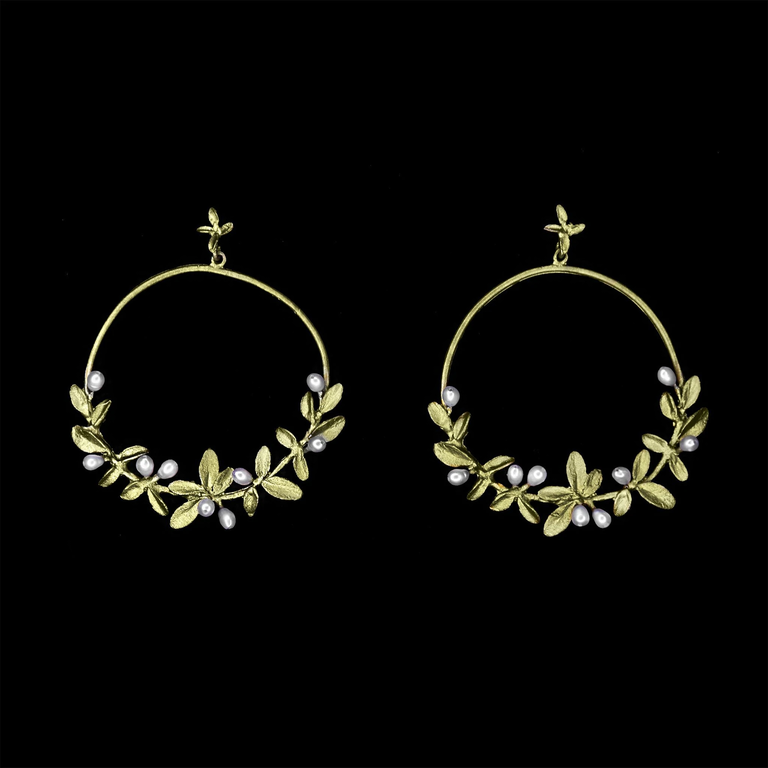Michael Michaud Thyme Hoop Earring