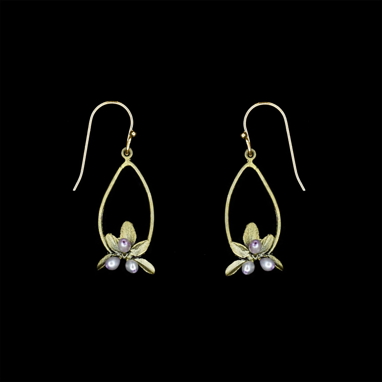 Michael Michaud Thyme Oval Earring