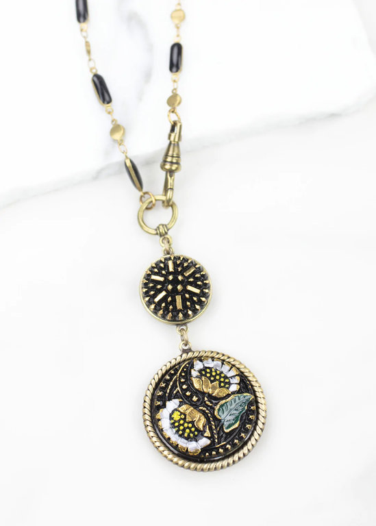 Grandmother's Buttons Grandmother's Buttons 01-N948B Streamline Nkl