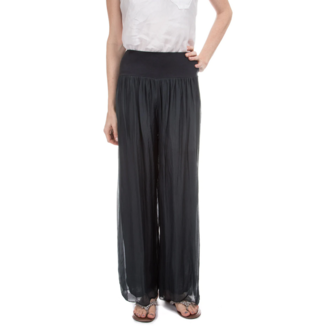 Gigimoda Jasmin Silk Slit Pant
