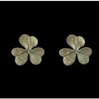 Michael Michaud Small Clover Post Earring