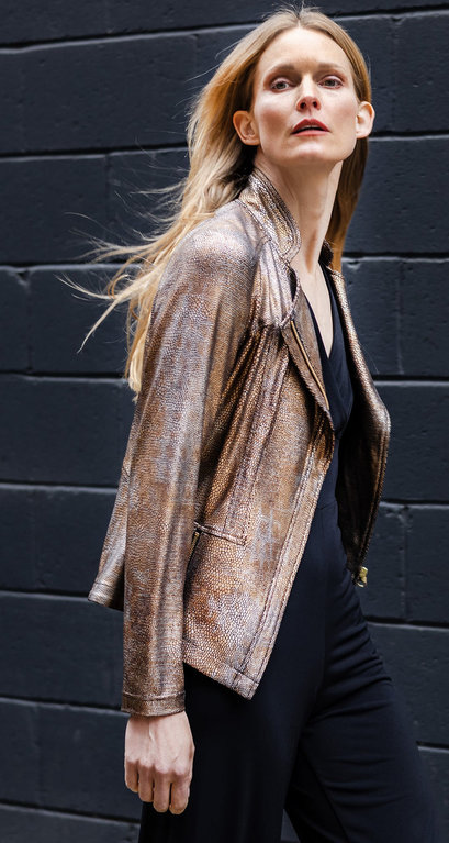 Clara Sunwoo Clara Sunwoo JK161SH Shimmer Knit Jacket