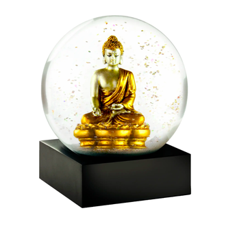 Cool Snow Globes Gold Buddha Snow Globe