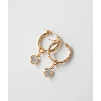 Pure Indigo Designs Jewelry Chloe Huggie Hoops