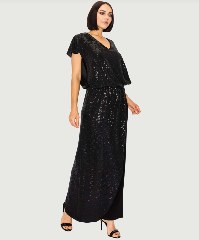 Last Tango Last Tango MS1059 Jumpsuit Chiffon Over