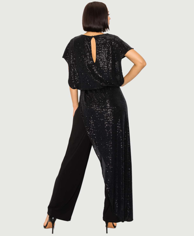 Last Tango Last Tango MS1059 Jumpsuit Chiffon Over