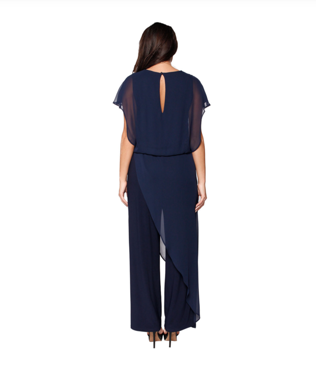 Last Tango Last Tango MS1059 Jumpsuit Chiffon Over