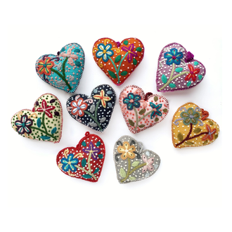 Ornaments for Orphans Heart Ornaments