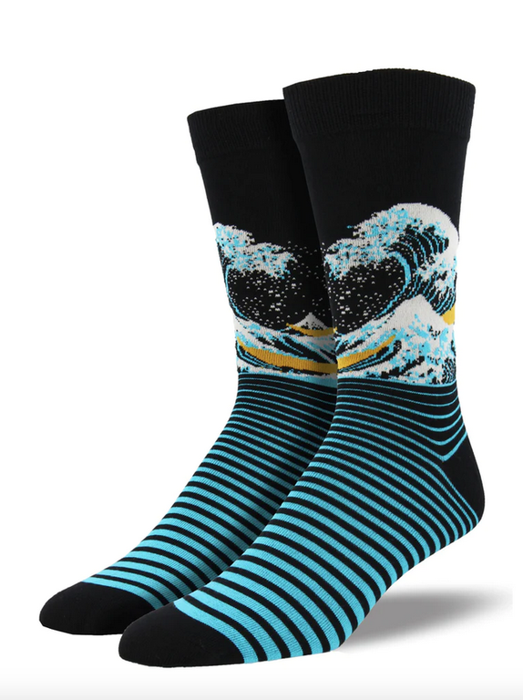 Socksmith Socksmith MBN856 The Wave black