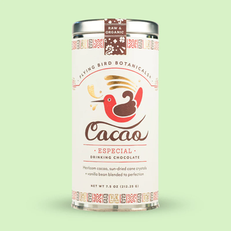 Flying Bird Botanical Cacao Large Tin