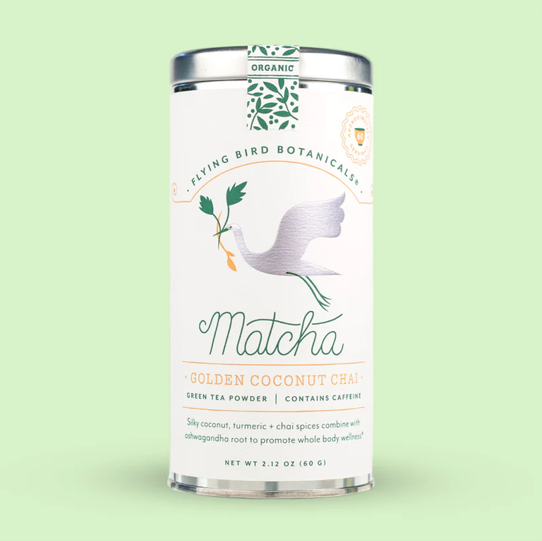 Flying Bird Botanical Flying Bird Golden Coconut Chai Matcha