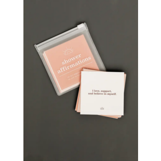 Jax Kelly Shower Affirmation Cards