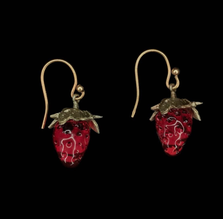 Michael Michaud Michael Michaud 3668BZ Strawberry Dainty Earring